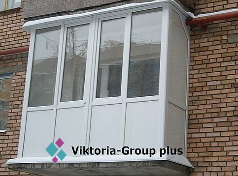 застеклить балкон под ключ