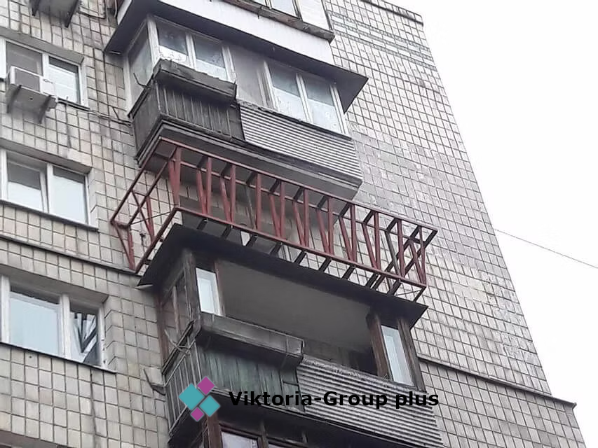 Расширение балкона