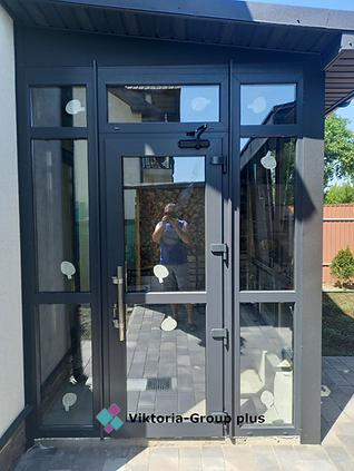 Вхідні металопластикові двері