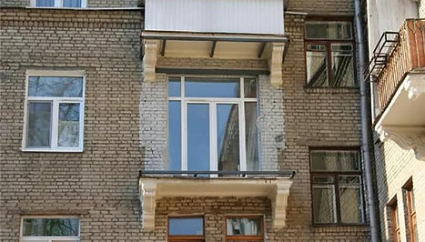 французьке скління балкону