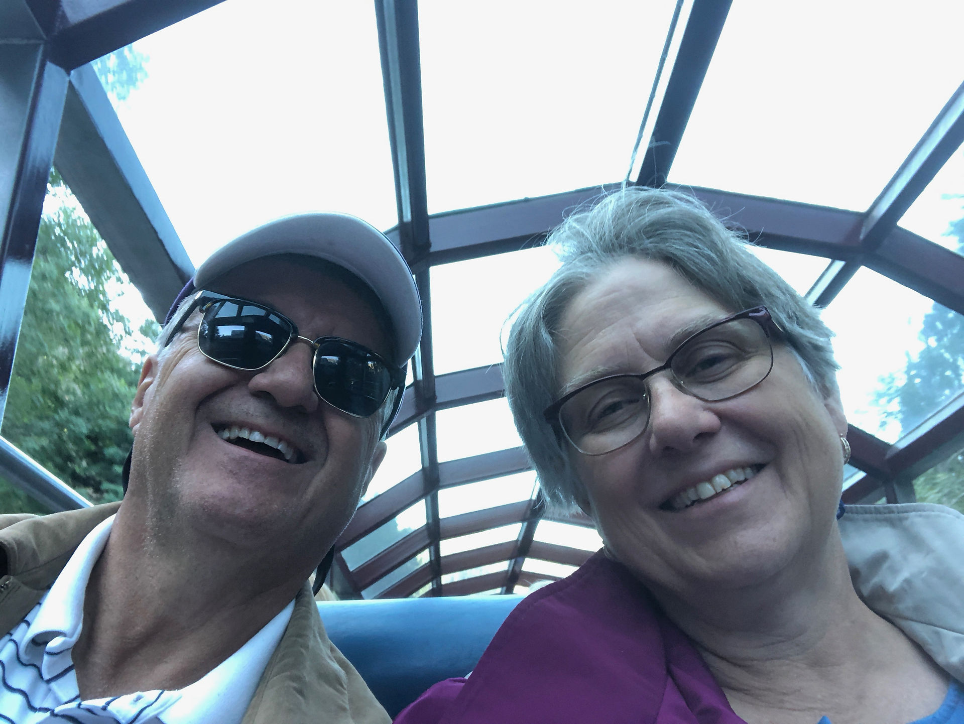 On the train
