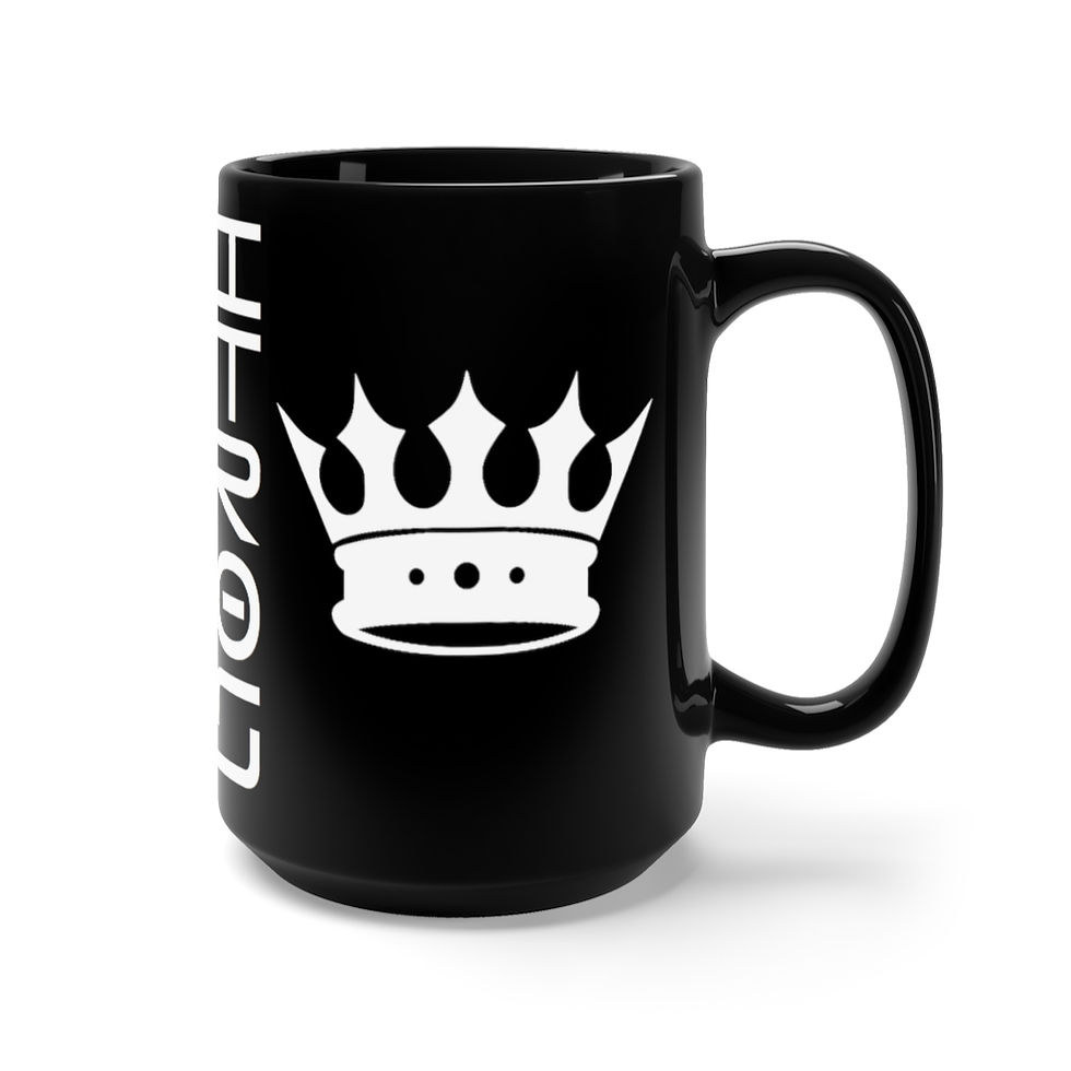 Thumbnail: Black Mug 15oz VVE (Victorious/Crown)