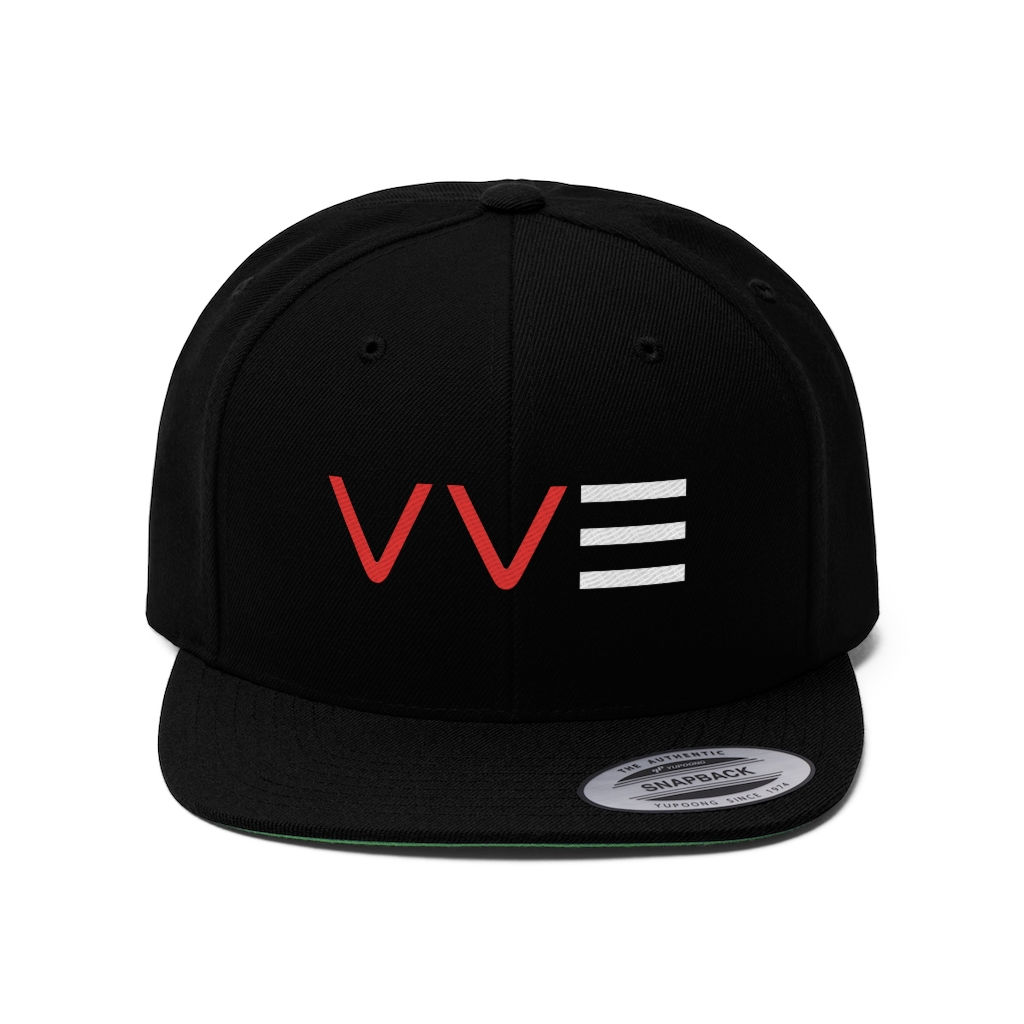 Unisex Flat Bill Hat