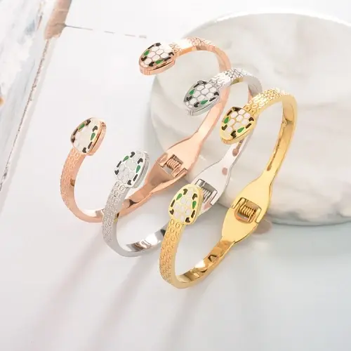 Thumbnail: 316 Italian 18k Gold Filled Bangles