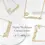 Thumbnail: Icey Customizable Old English Name Necklace/Pendant Zircon / GF Stainless Steel