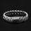 Thumbnail: Two Tone Icey Cuban Link Chain 12mm Black/White Gold Filled 5A CZ Stones