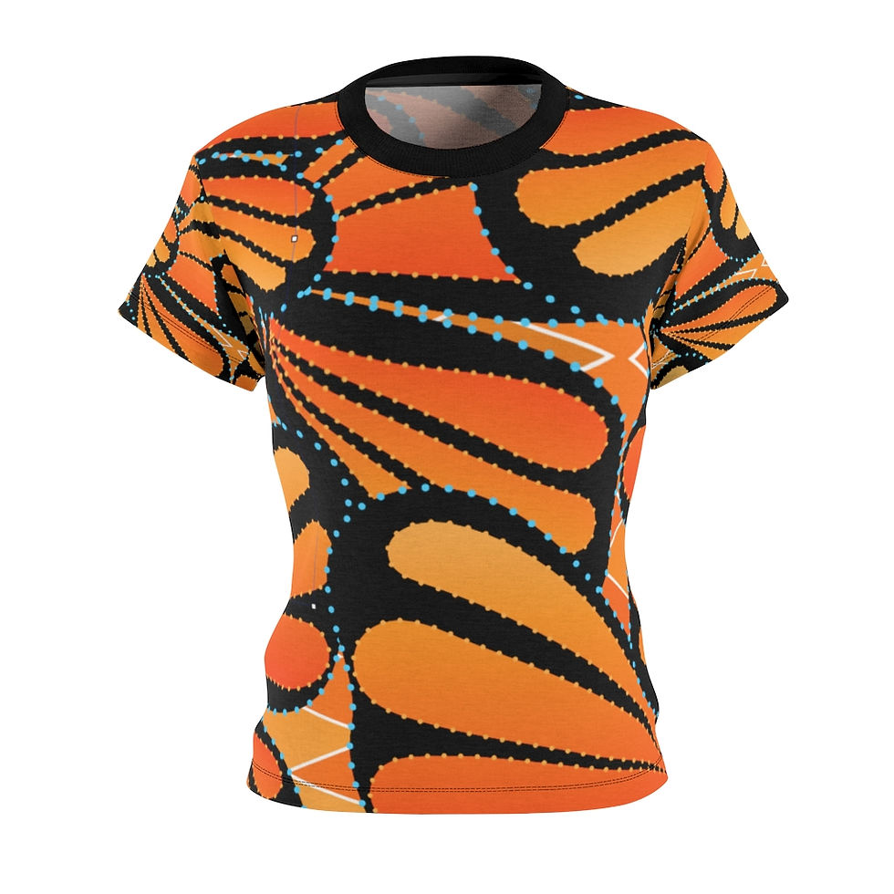 Women's AOP Cut & Sew Tee VVE Monarch