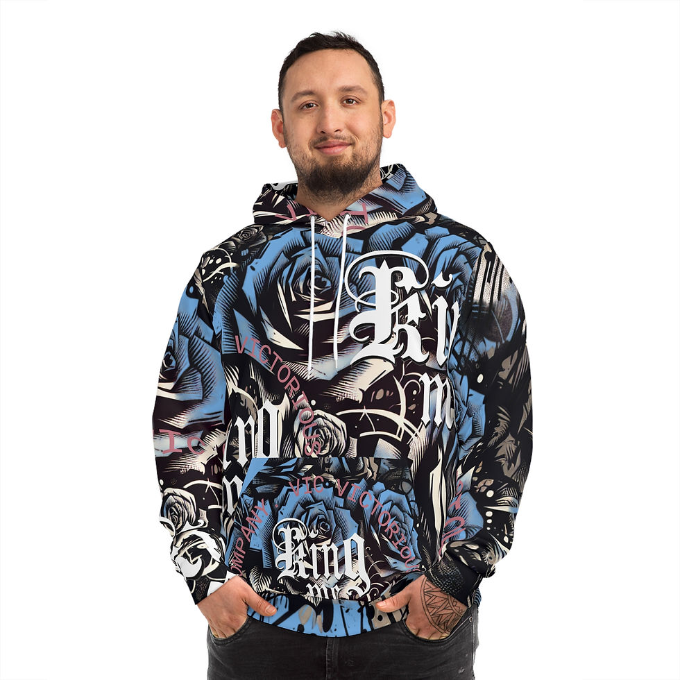 Thumbnail: KING ME VVE 9 Streetwear Hoodie, Stylish Pullover