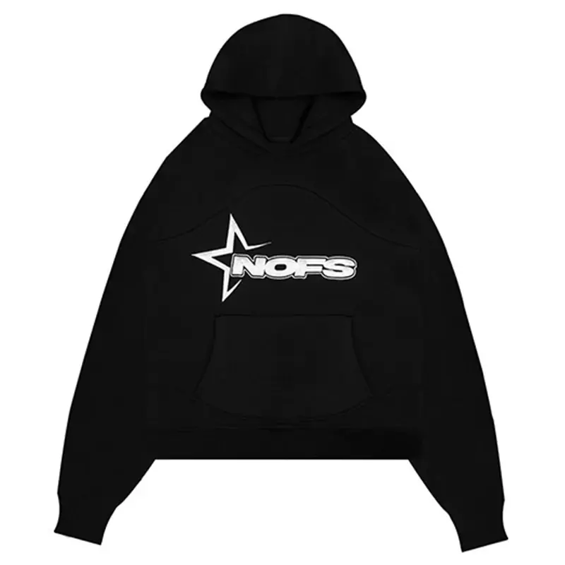 Thumbnail: 2 Piece Set Streetwear Y2K Men's Hip Hop Oversized Hoodie Sweatshirt