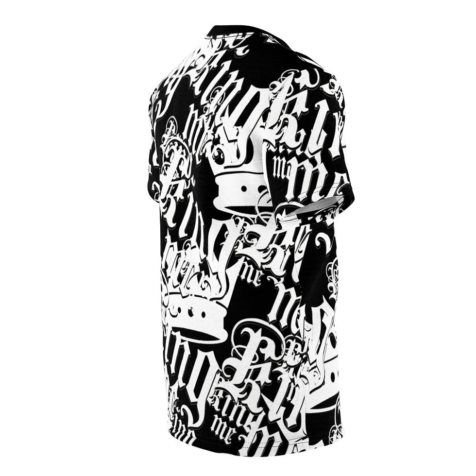 Thumbnail: Unisex fitted Tee (KING ME BWC) Customized by VVE Apparel Co.