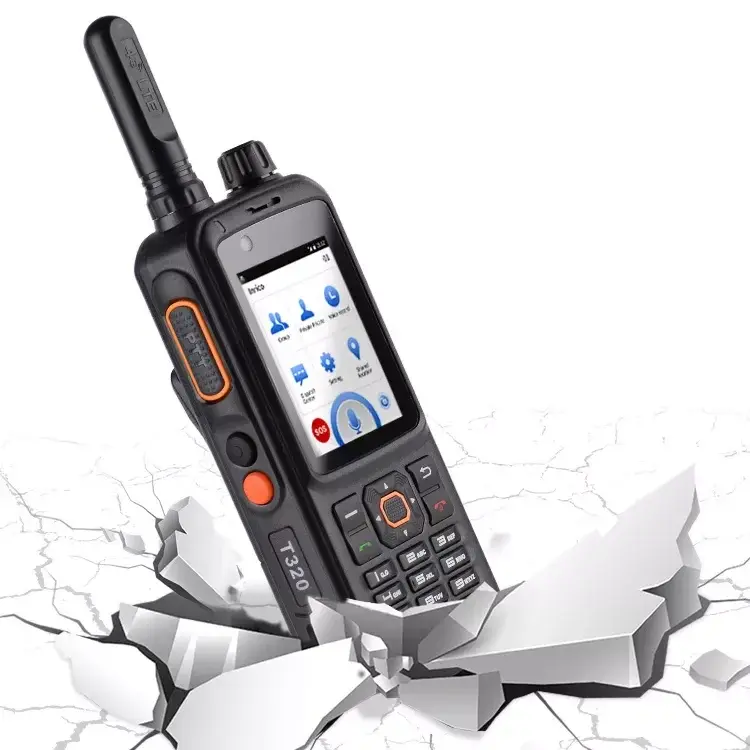 Thumbnail: CAMORO Zello Walkie Talkie T320 4G LTE POC Radios Android 7.0 Two Way Radio