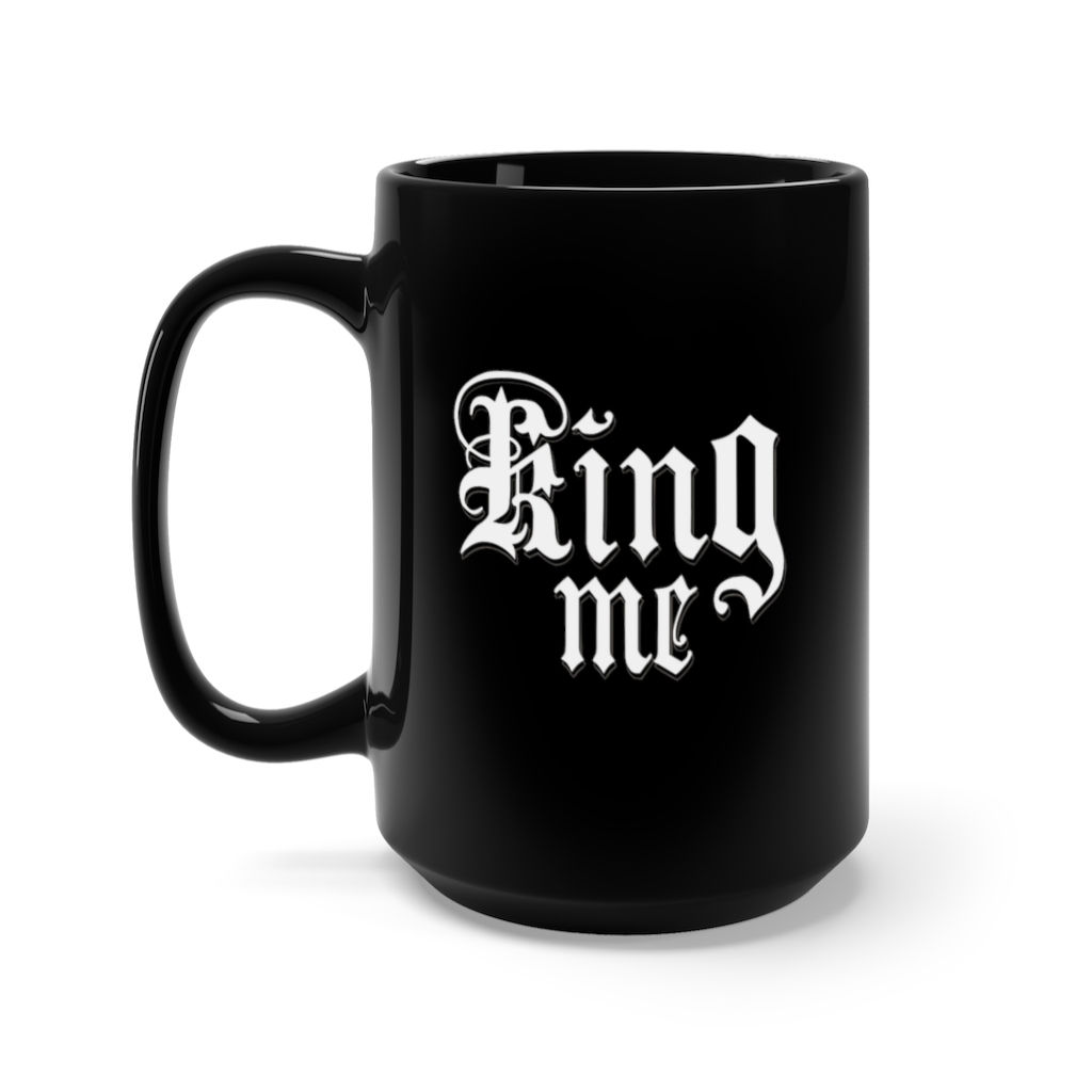 Black Mug 15oz VVE (King Me)