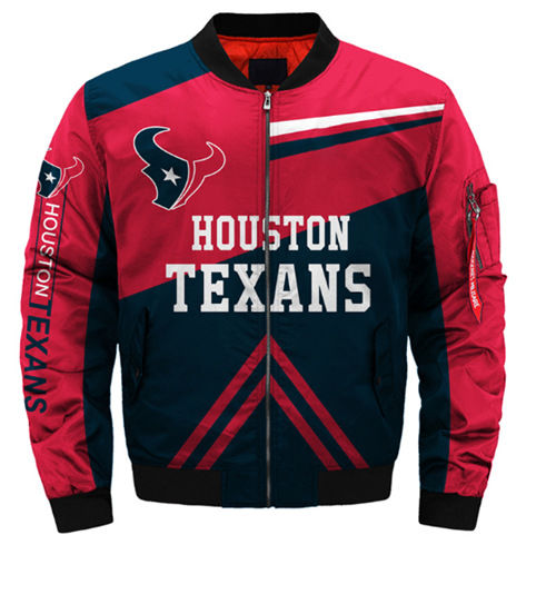 Thumbnail: Custom NFL motorcycle Thick Quilted Jackets Unisex