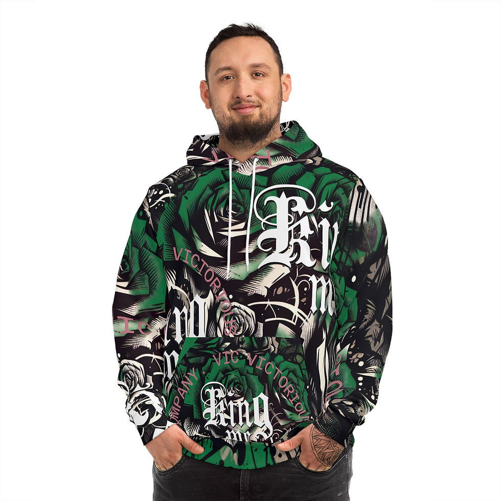 Thumbnail: KING ME VVE 5 Streetwear Hoodie, Stylish Pullover