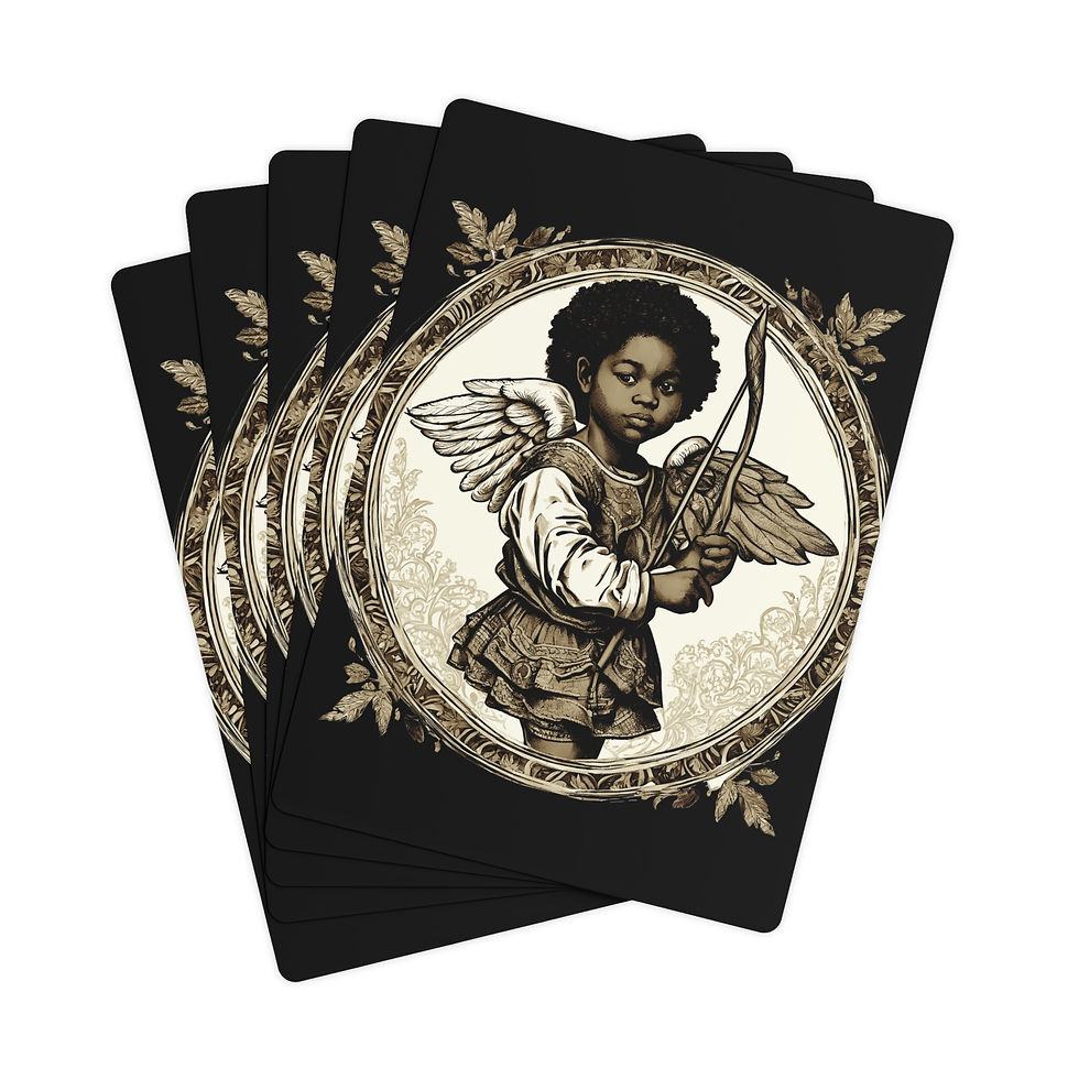 BLK CUPID VVE Poker Cards
