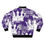 Thumbnail: Unisex Bomber Jacket KING ME Grape Custom VVE Design, Streetwear