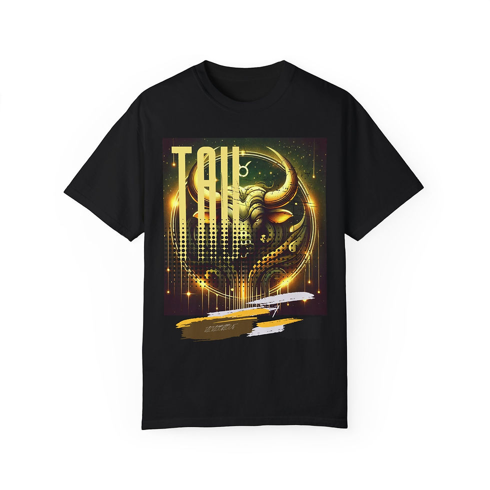 TAU GLD VVE of Unisex Garment-Dyed T-shirt