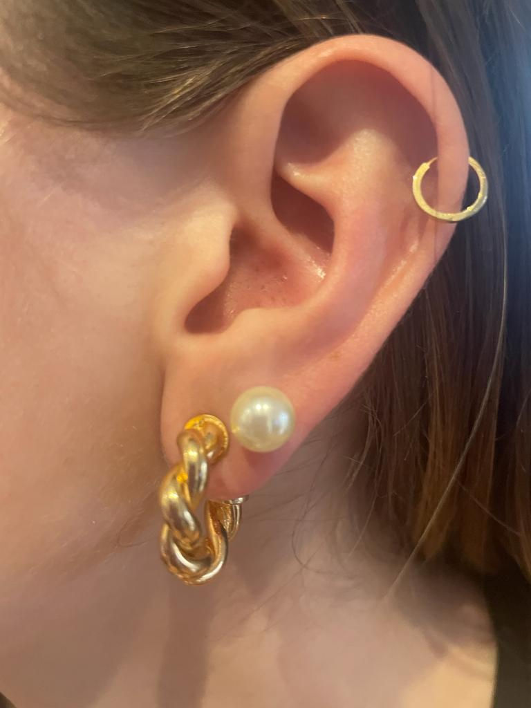 Miniatura: Brinco de pérola