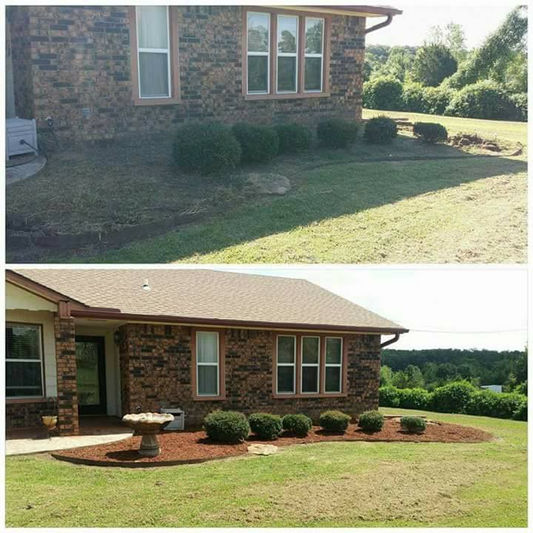 Grass removal, shrub trimming, landscape maintenance, mulching Coweta, OK