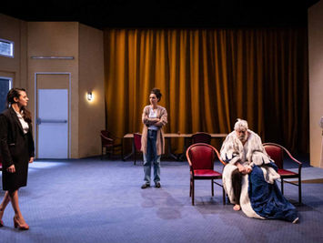 Scénographie de King Lear Syndrome - ou les mal-élevés, cie Tout un Ciel