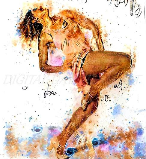 Dancing Through Portraits:#savethearts Artwork by Melissa Rubenstein