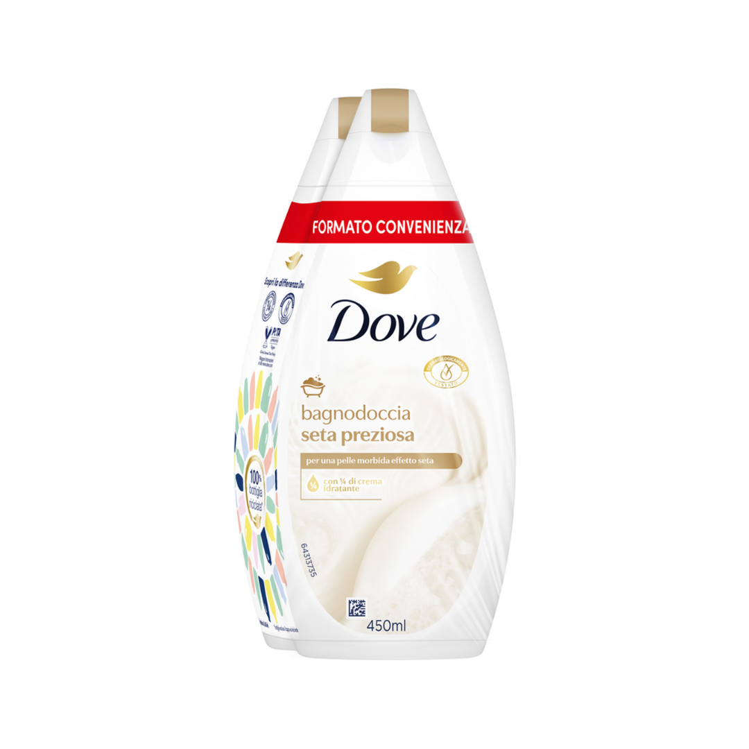 DOVE BAGNODOCCIA 450 MLX2 SETA PREZIOSA