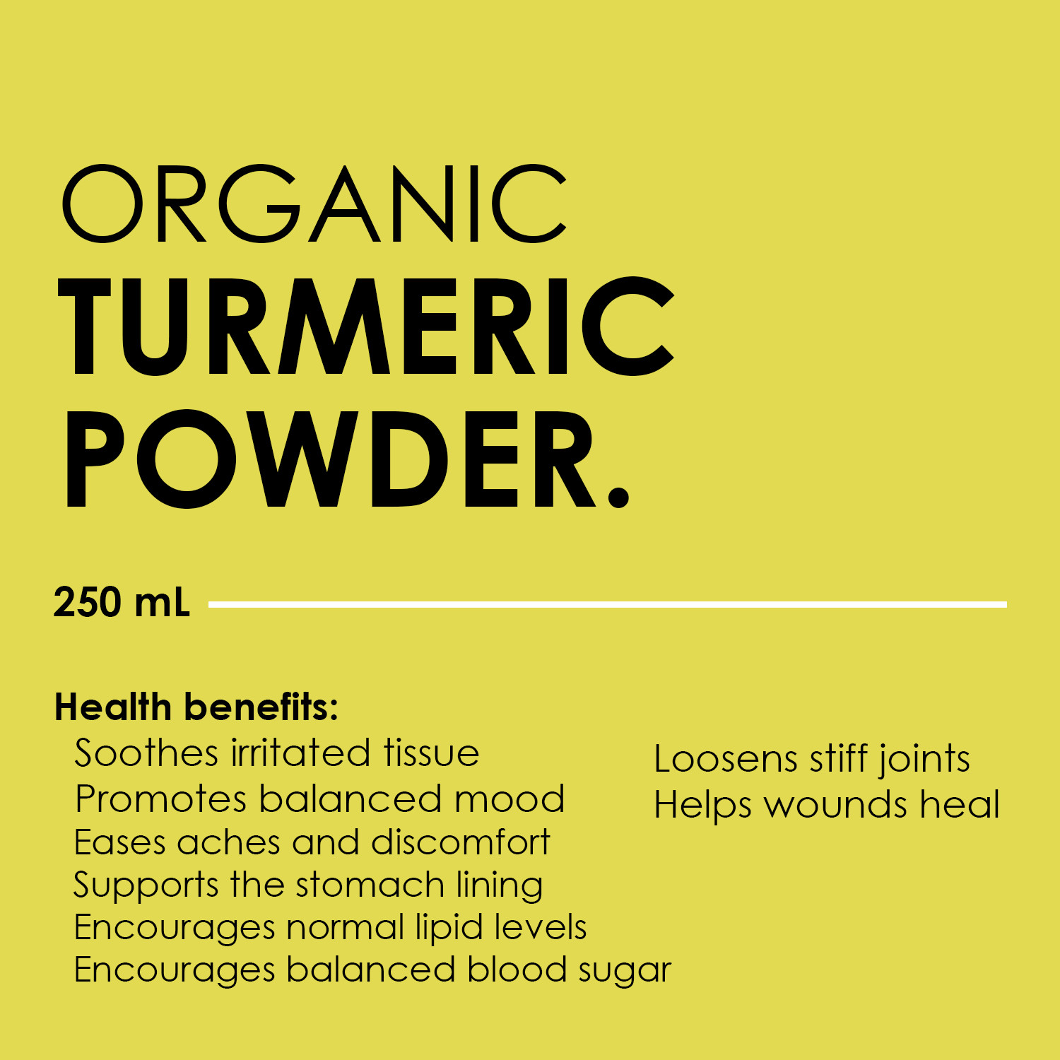 Organic Turmeric Powder