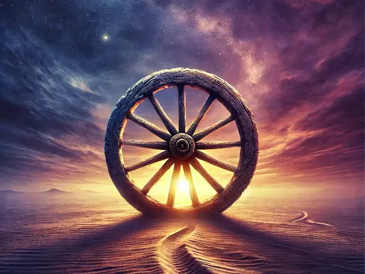 La rueda sin rumbo que logró parar