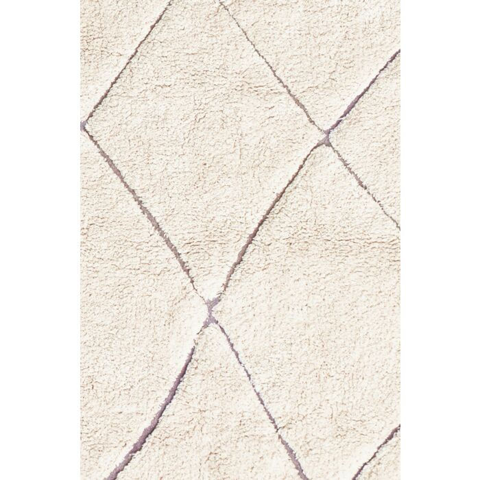 Soft white bathmat natural