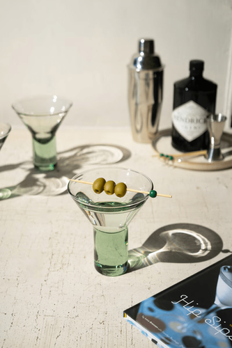 Consciously Crafted Martini Glasses Set of 6