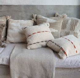 boho throw pillows natural cotton
