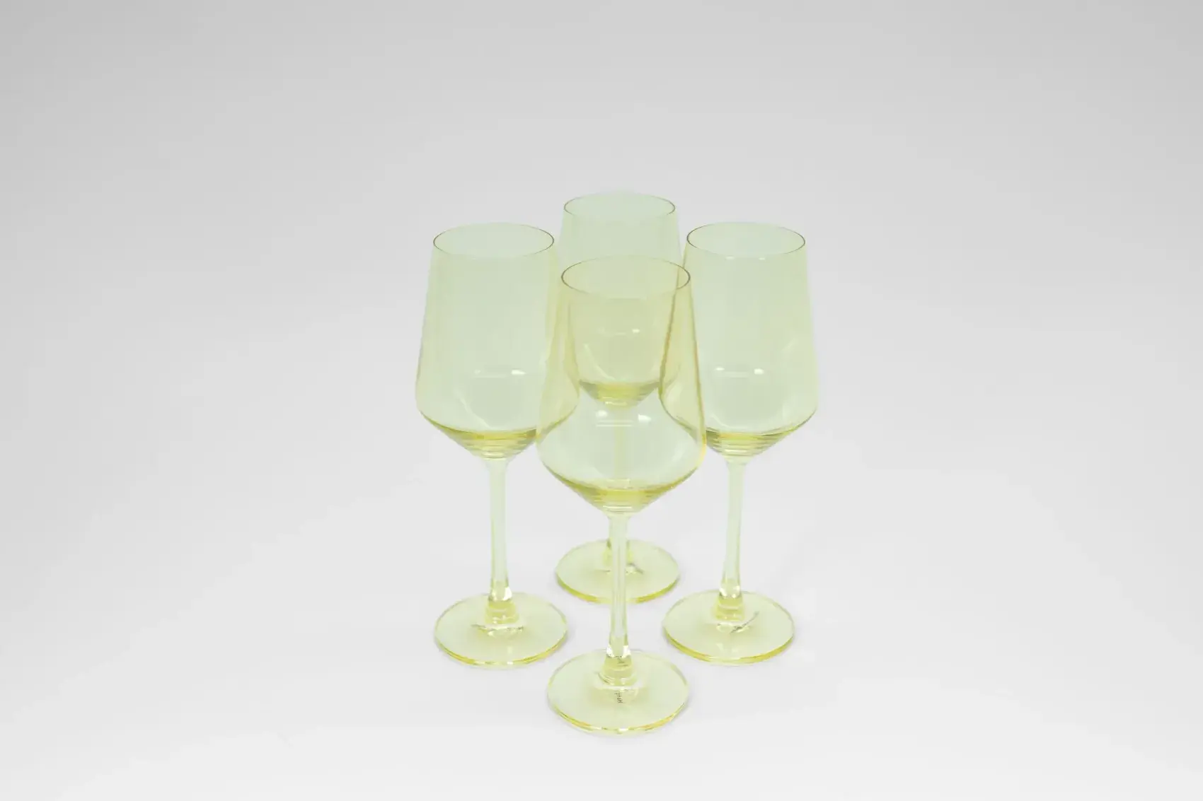 bright lead free crystal wine glasses with stems