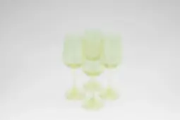 bright lead free crystal wine glasses with stems