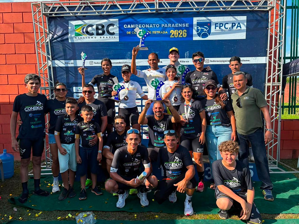 Instituto Conexão é destaque na final do Campeonato Paraense e conquista grandes resultados no ciclismo