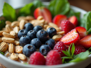 Bowl of Berries and nuts