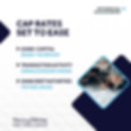 September 2025 Cap Rate Research Brief graphic with highlights on capital waiting to deploy, debt maturities, and transaction activity influencing cap rates.