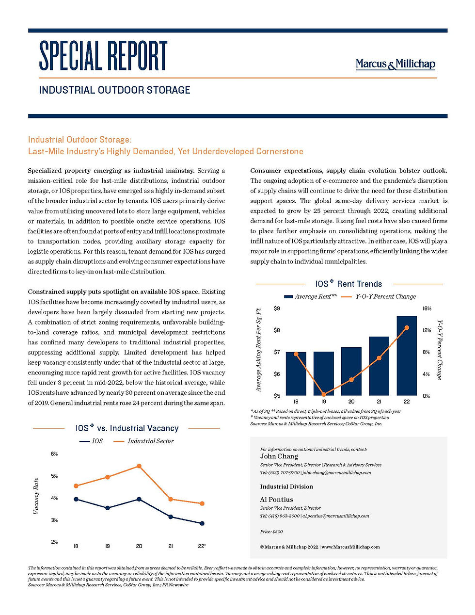 Special Report Industrial Outdoor Storage