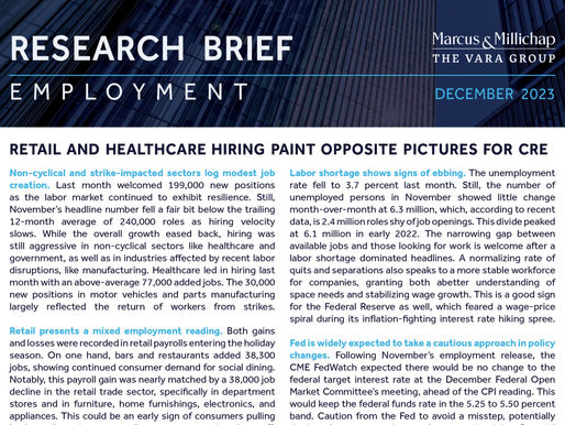 Labor shortage shows signs of ebbing.