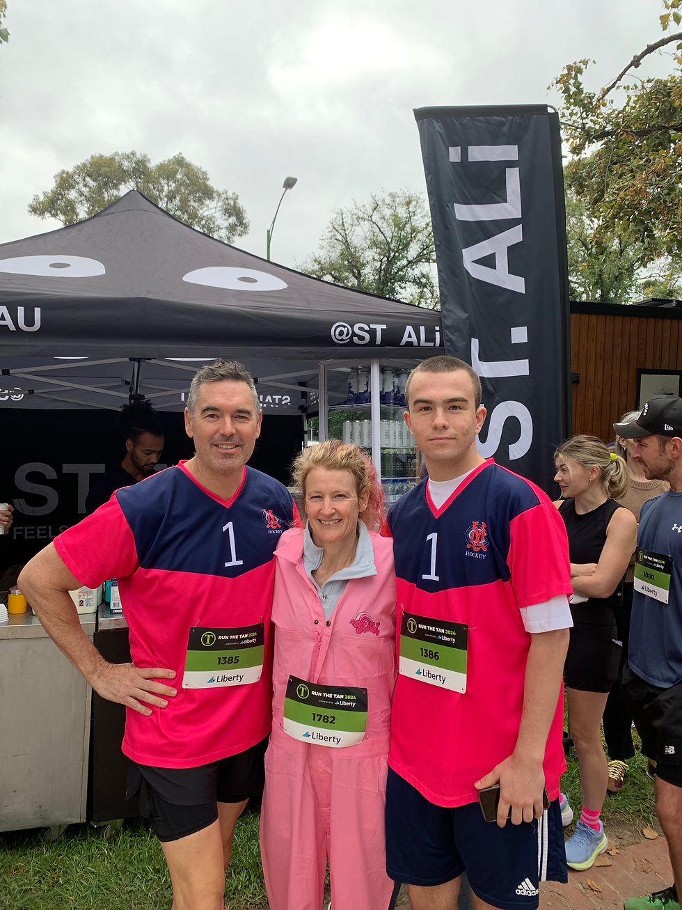Run the Tan with Stu and Angus