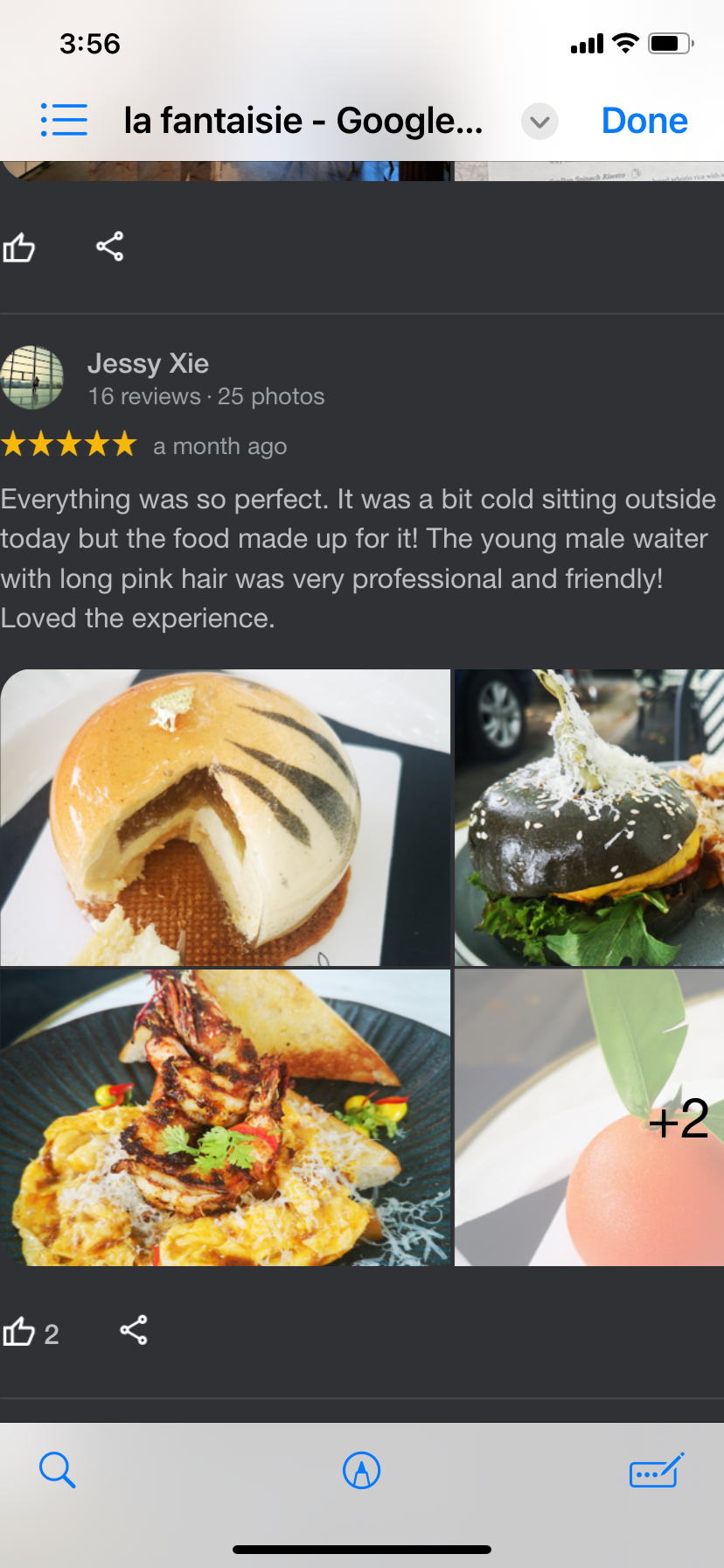 Waiter review