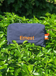 Trousse de Toilette Cube - Coton - Personnalisable - Lovely Taacha