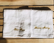 Serviettes de Table - Lin - Personnalisable - Lovely Taacha