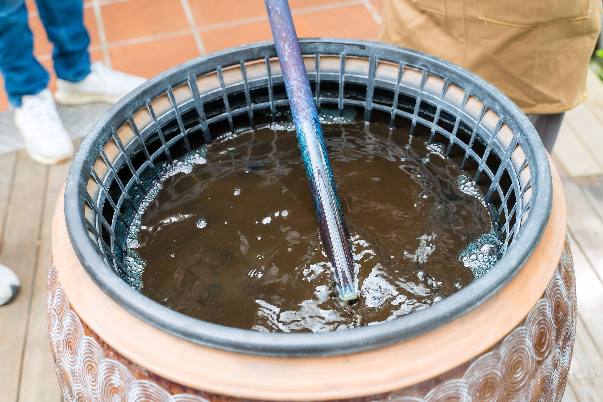 神坊資訊團隊的藍染 DIY 製作過程
