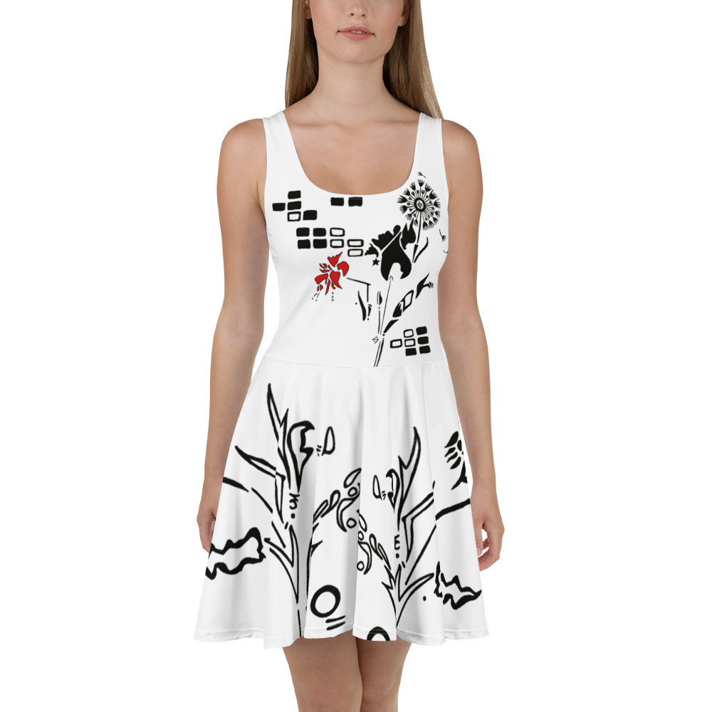 Inner Garden - Skater Dress