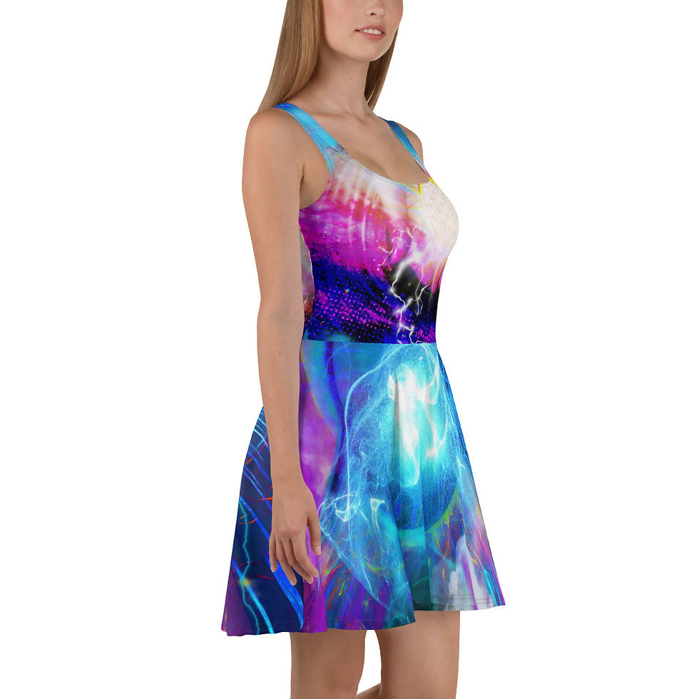 Thumbnail: Ancient Suns - Skater Dress