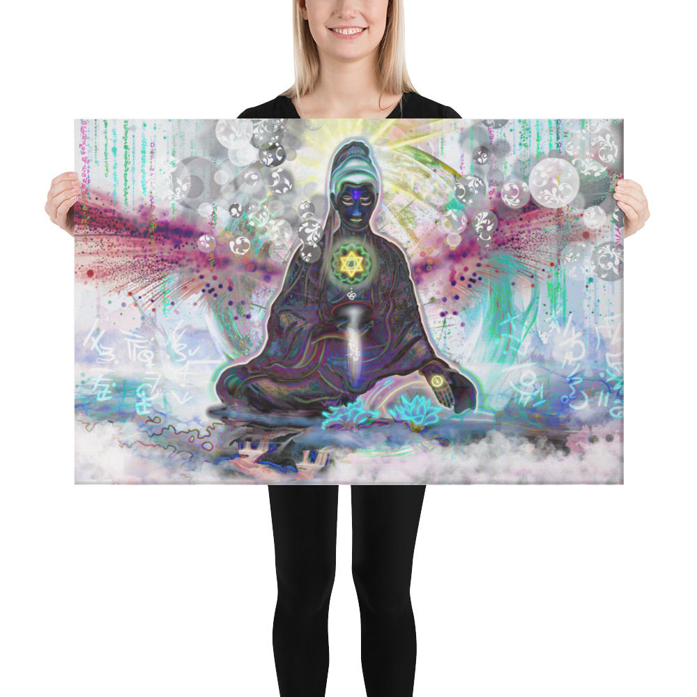 Quan Yin - 24 x 36 Gallery-Wrapped Canvas Print