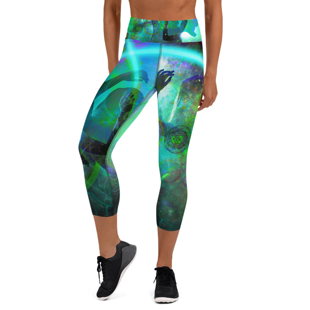 Shedding of Selves - Yoga Capri Leggings