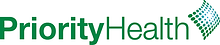 Priority Health logo green on white background