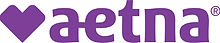 Aetna Logo, purple on white