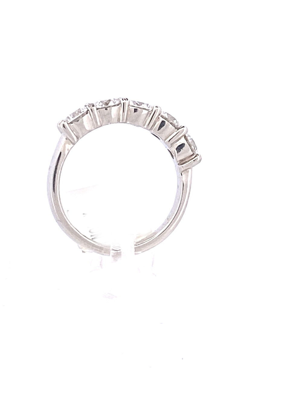 Thumbnail: Platinum 1.75ctw Natural Diamond Band